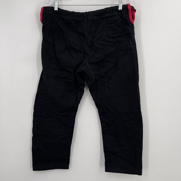 Hyperfly Jiu Jitsu Gi Pants A2S Black Red Patch Make It Feel Like 100kg Mens - Picture 5 of 12